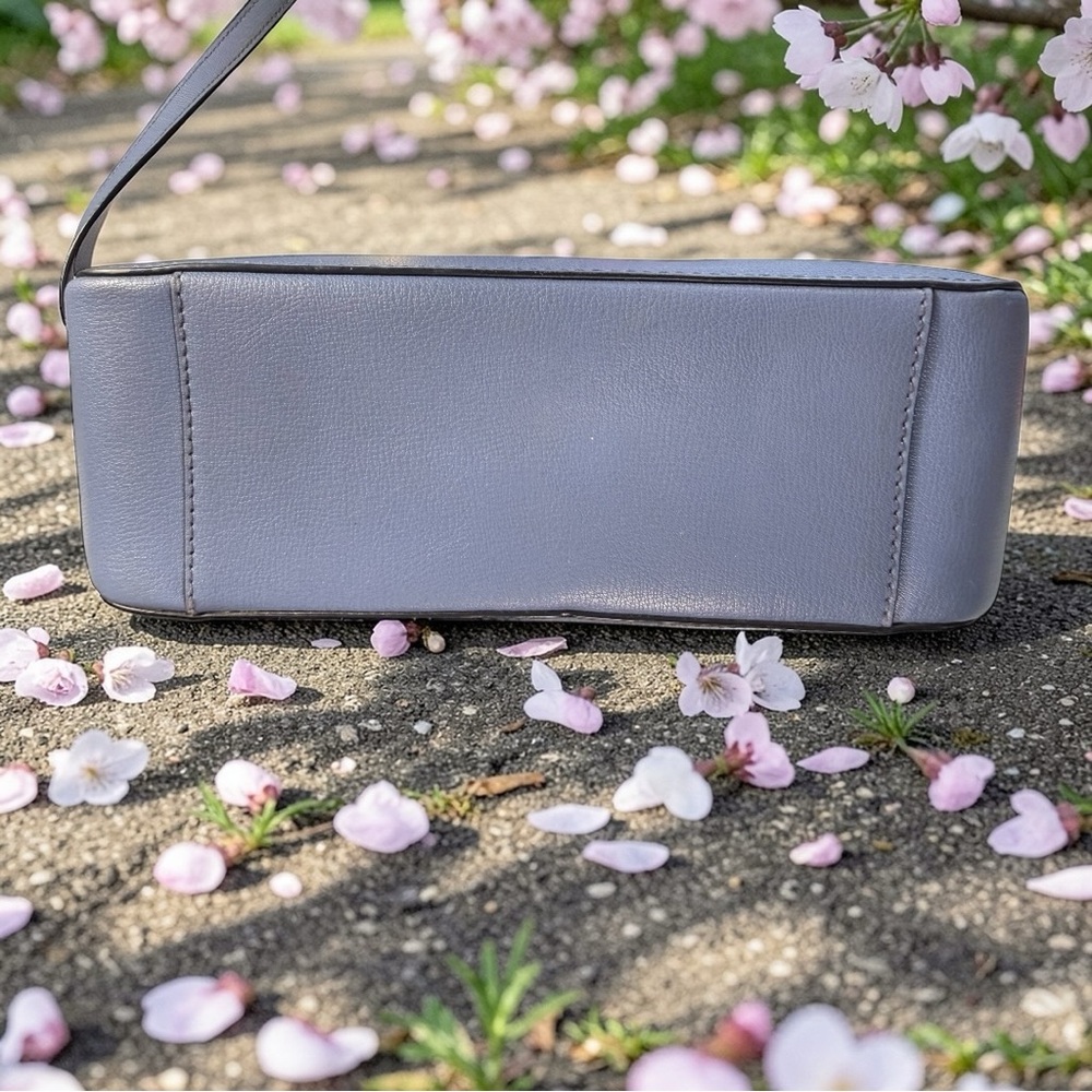 Kate Spade Adel Medium Top Zip Crossbody Shoulder Bag in Blueberry Cobbler 🫐🩵 - Picture 14 of 14